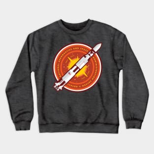 Saturn V Rocket Badge / Patch Crewneck Sweatshirt